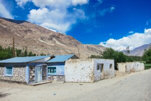 Nearby town from Ishkashim Border Market