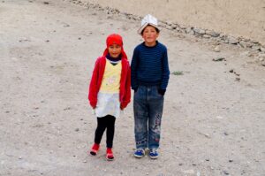 Children of Karakul town