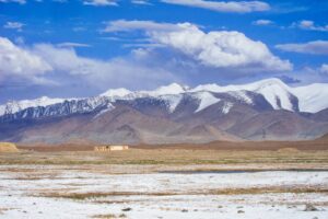 A view from Karakul Lake