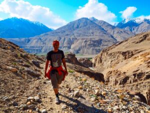 Trekking from Darshai to the Yurt camp