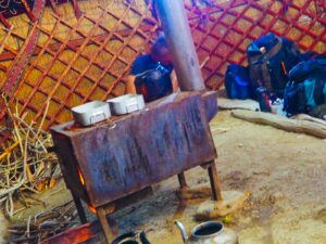 Darshai Trek - Inside the Yurt camp