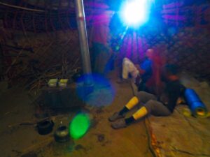 Darshai Trek - Inside the Yurt camp