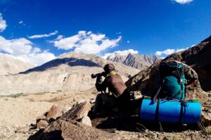 Trekking from Darshai to the Yurt camp