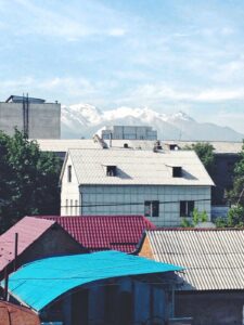 View from roof of Sakura Guesthouse